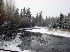 Pine Creek in winter