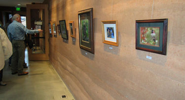 Fred Pflughoft photography show. Photo by Pinedale Online!