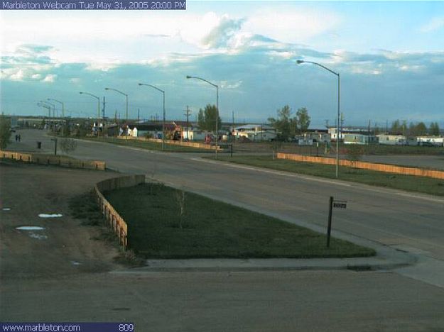 Marbleton Webcam. Photo by Pinedale Online.