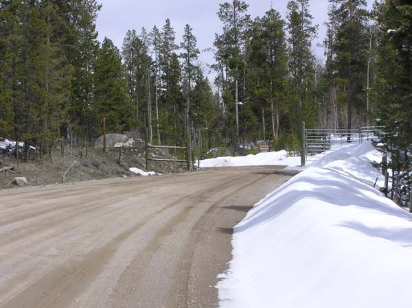 Elk gate open. Photo by Pinedale Online.