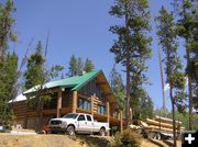 New cabins at White Pine. Photo by Pinedale Online.