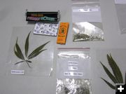 Marijuana Drug Items. Photo by Pinedale Online.