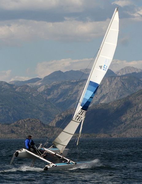 Fremont Catamaran. Photo by Clint Gilchrist, Pinedale Online.