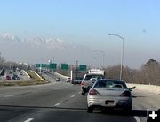 Salt Lake City Air Quality. Photo by Dawn Ballou, Pinedale Online.