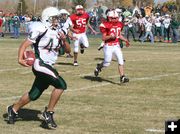 Big Piney 7 - Pinedale 6. Photo by Clint Gilchrist, Pinedale Online.