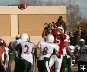 Pass Interference. Photo by Clint Gilchrist, Pinedale Online.