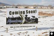 Moondance Coming Soon!. Photo by Dawn Ballou, Pinedale Online.