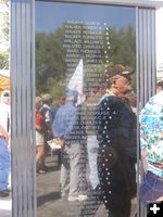 Memorial Reflection. Photo by Sue Sommers.