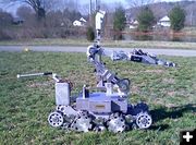 Bomb Disposal Robot. Photo by .