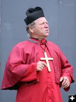 Cardinal Pandulph. Photo by Pam McCulloch, Pinedale Online.