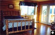 Cabin Interiors. Photo by Half Moon Lake Resort.