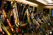 Skis. Photo by Pam McCulloch, Pinedale Online.