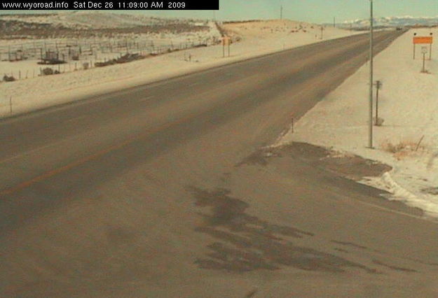 US191 Pinedale. Photo by Wyoming Department of Transportation.