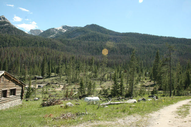 Campground view. Photo by Dawn Ballou, Pinedale Online.