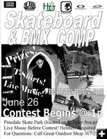 Skateboard & BMX Comp . Photo by Great Outdoor Shop.