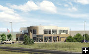 Artist Rendering-NCAR Center. Photo by H+L Architecture..