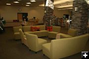 Library lobby. Photo by Dawn Ballou, Pinedale Online.