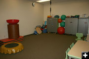Occupational Therapy Room. Photo by Dawn Ballou, Pinedale Online.