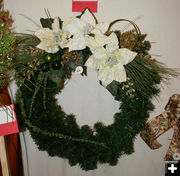 Ridley's wreath. Photo by Dawn Ballou, Pinedale Online.