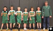 Little Wrangler Basketball team. Photo by Laila Illoway.