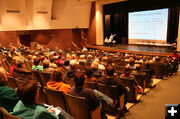 Pinedale School meeting. Photo by Dawn Ballou, Pinedale Online.