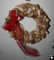 Shell Exploration Wreath. Photo by Dawn Ballou, Pinedale Online.