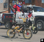 Bike Tricks. Photo by Pinedale Online.