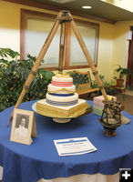 Cake display. Photo by Dawn Ballou, Pinedale Online.