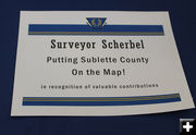 Surveyor Scherbel. Photo by Dawn Ballou, Pinedale Online.