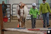 Second time. Photo by .E.S.A. Therapeutic Horsemanship.