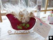 Chocolate sleigh. Photo by Dawn Ballou, Pinedale Online.