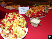 1st Bank sponsored food. Photo by Dawn Ballou, Pinedale Online.