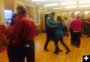 Dance lessons. Photo by Tawnya Miller, Big Piney Branch  Sublette County Library.