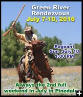 Green River Rendezvous. Photo by Pinedale Online.