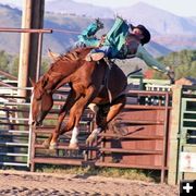 Rendezvous Rodeo. Photo by Pinedale Online.