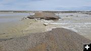 County Road 8 Washout. Photo by Sweetwater County Sheriff's Office.