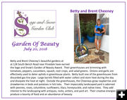 Betty & Brent Cheney. Photo by Sage & Snow Garden Club.