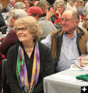 Annette and Billy Pape. Photo by Joy Ufford, Pinedale Roundup.