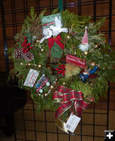 Ridley's Wreath. Photo by Dawn Ballou, Pinedale Online.