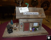 Handcrafted Birdhouse by Don Stube. Photo by Dawn Ballou, Pinedale Online.