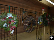 Beautiful Wreaths. Photo by Dawn Ballou, Pinedale Online.