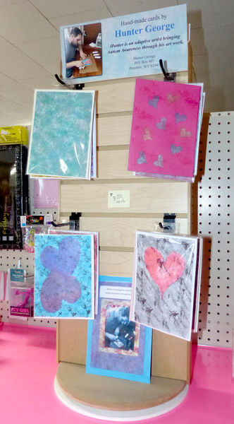 Cards at Office Outlet. Photo by Dawn Ballou, Pinedale Online.