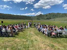 Weddings at White Pine. Photo by White Pine Resort.