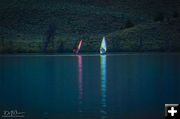 Sailing on Fremont Lake. Photo by Dave Bell.