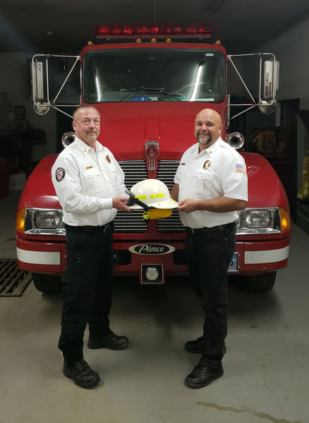 New Daniel Fire Chief. Photo by Sublette County Unified Fire.