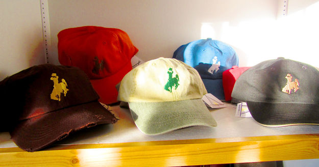 Wyoming hats. Photo by Dawn Ballou, Pinedale Online.
