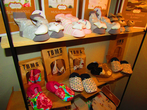 Cute Slippers for little ones. Photo by Dawn Ballou, Pinedale Online.