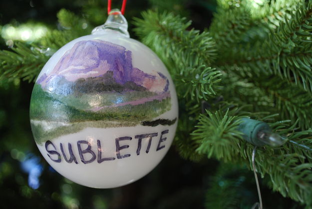 Sublette County Ornament. Photo by .