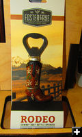 Cowboy Boot Bottle Opener. Photo by Dawn Ballou, Pinedale Online.