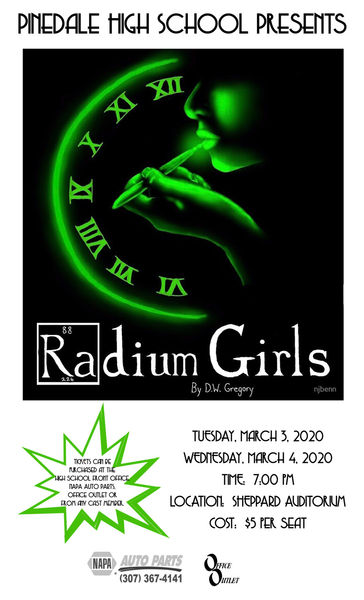 Radium Girls. Photo by Pinedale High School.
